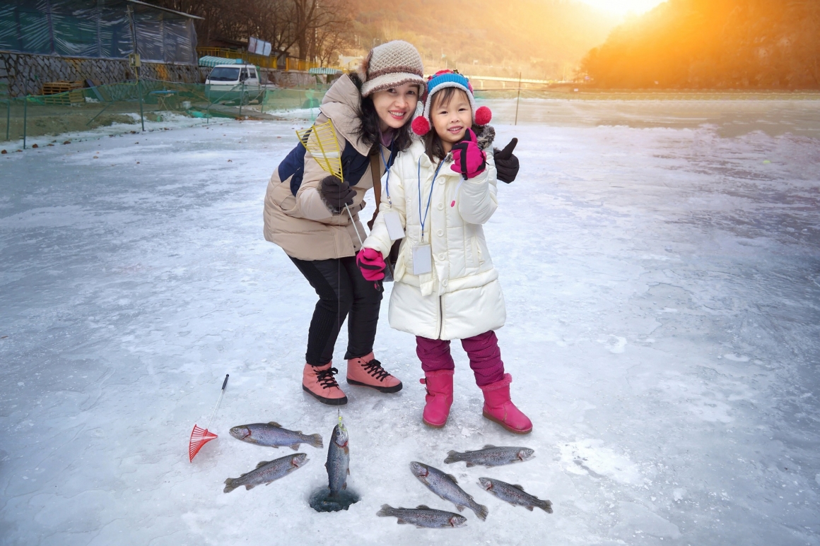 華川山鱒魚冰雪節